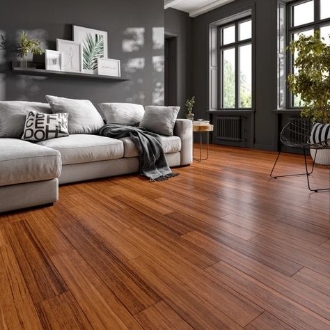 Liberty Classic Carbonised Strand Woven Bamboo Flooring | Leader Floors Acacia Wood Flooring, Bamboo Wood Flooring, Best Bathroom Flooring, Cleaning Wood Floors, Walnut Floors, Real Wood Floors, Oak Wood Floors, Natural Stone Flooring, Dark Wood Floors