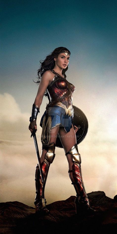 Wonder Woman • Justice League character poster Hero Photoshoot, Zack Snyder Justice League, Dc Database, Justice League 2017, Wonder Woman Movie, Justice League Wonder Woman, Amazon Warrior, Injustice 2, Gal Gadot Wonder Woman