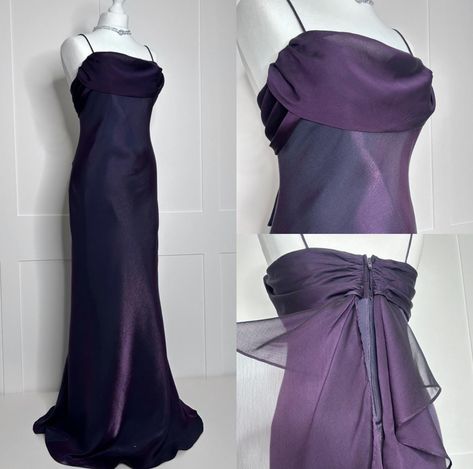 Violet Prom Dress, Vintage Black Cocktail Dress, Vintage Dresses For Sale, Vintage Prom Dress, Evening Dresses Uk, Blue Halter Dress, Robes D'occasion, Hollywood Style, Vintage Prom