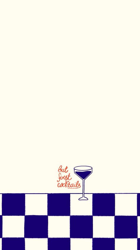 Illustration wallpaper this cocktail, but first cocktail Graphic Design Iphone Wallpaper, Alcohol Poster Design Ideas, Cocktail Party Illustration, Cocktail Menu Illustration, Happy Hour Illustration, Party Illustration Art, Cocktail Graphic Design, Cocktail Background, Cocktail Wallpaper