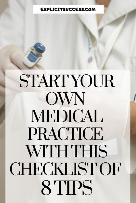 If you already have a career in medicine, then it might be a dream of yours. Unfortunately, it’s one that very few people manage to achieve.  Besides, the medical sector is meticulously monitored by several regulatory bodies which ensure that the minimum requirements to set up a private hospital are achieved. If you’re up for a challenge, then there’s no reason why you can’t. This article aims to give you a broader view of what you require to start your own medical practice. #medical #practice Private Hospitals, Medical Practice, Academic Success, Health And Fitness Tips, College Life, Career Advice, Reason Why, Life Goals, A Dream