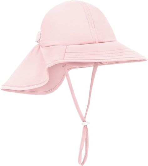 Amazon.com: Baby and Toddler Sun Hat - UPF 50+ Kids Boy & Girl Summer Swim Pool & Beach Hat: Clothing, Shoes & Jewelry Baby Beach Gear, Baby Summer Hat, Toddler Sun Hat, Baby Sun Hat, Girl Beach, Baby Bonnets, Summer Water, Sun Protection Hat, Baby Swimming