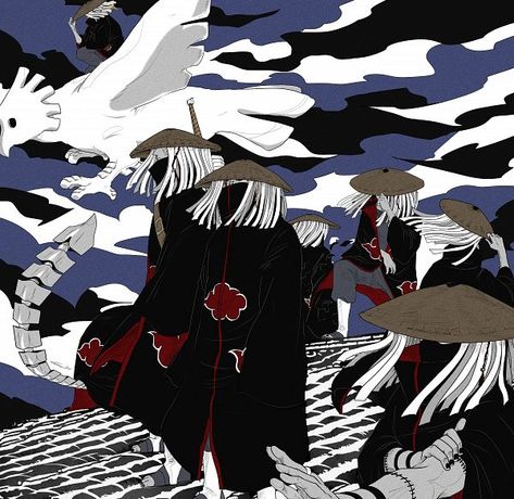 The Akatsuki, Akatsuki Naruto, Samurai Anime, Naruto Shippudden, Itachi Uchiha Art, Naruto Images, Naruto Gaara, Dark Souls Art, Naruto Uzumaki Art