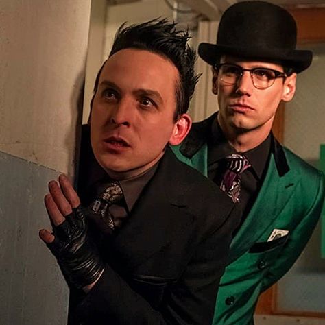 Robin Lord Taylor, Edward Nygma, Cory Michael Smith, Oswald Cobblepot, Michael Smith, Gotham, On Twitter, Twitter