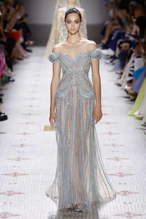 Elie Saab Fall 2024 Couture Fashion Show & Collection Review [PHOTOS] Elle Saab 2024, 2024 Haute Couture Dress, Elie Saab 2024, Ellie Saab Gowns, Eli Saab, Elie Saab Bridal, 2024 Couture, Elie Saab Dresses, Fall Couture