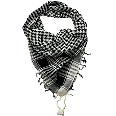 Arab Desert, Desert Scarf, Shemagh Scarf, Desert Fashion, Checked Scarf, Patterned Scarves, Scarf Men, Mens Scarves, Fashion Seasons