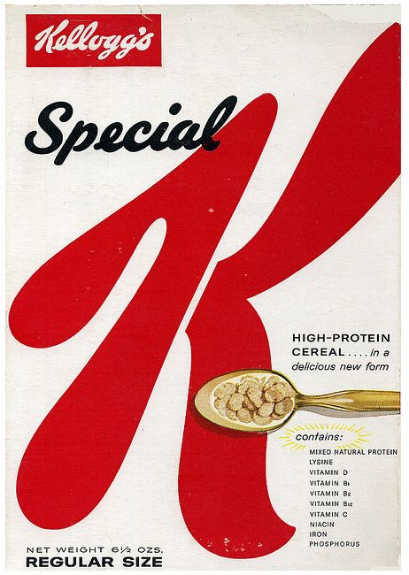 #kelloggs #cereal #breakfast #vintage #specialk Cereal Poster, Vintage Kellogs, Breakfast High Protein, Special K Cereal, Vintage Cereal Ads, Kelloggs Cereal, Cereal Breakfast, Cereal Nostalgia, Discontinued Food