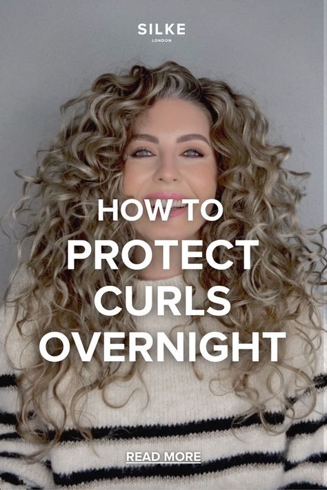 Curls love silk! 😍 Our 100% silk wrap nourishes, hydrates, and balances while protecting against nightly damage caused by friction with your pillowcase. Join 250,000 women and shop the original and best hair wrap and hair ties and enjoy the best curls of your life.