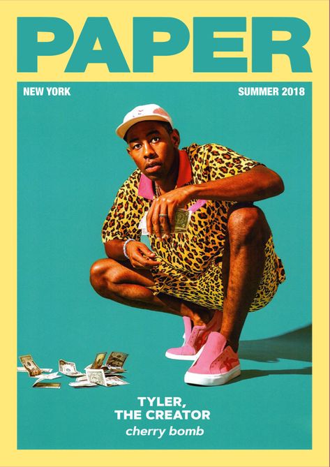 Tyler The Creator Magazine, 90s Aesthetic Graphic, Artsy Magazine Cover, 90s Graphic Design Poster, 90s Editorial Design, Magazine Cover Ideas Creative, Magazine Aesthetic Graphic Design, Vintage Flyer Design, 90s Magazine Covers