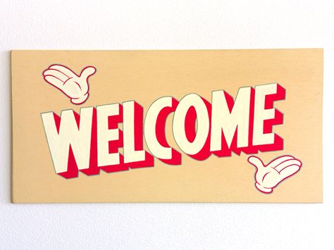 Welcome on Behance Welcome Typography Design, Welcome Typography, Welcome On Board, Typography Design, Cool Words, Typography, Novelty Sign