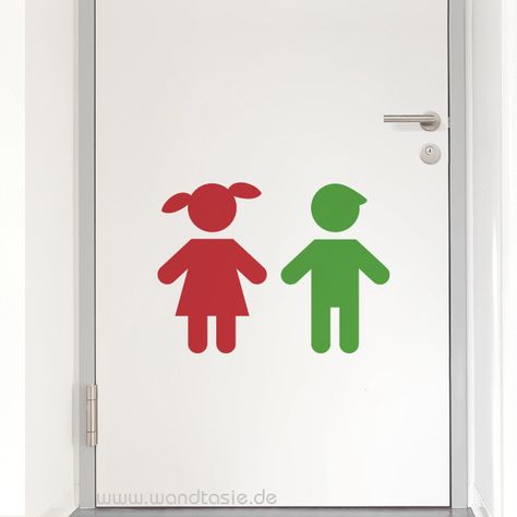 Wandtattoos, Schilder & Piktogramme von Wandtasie® - WC Schild Kinder Child Development, Pre School, Daycare Design, Toilet Sign, Preschool Learning, Country Flags, Kindergarten, Preschool, Mural