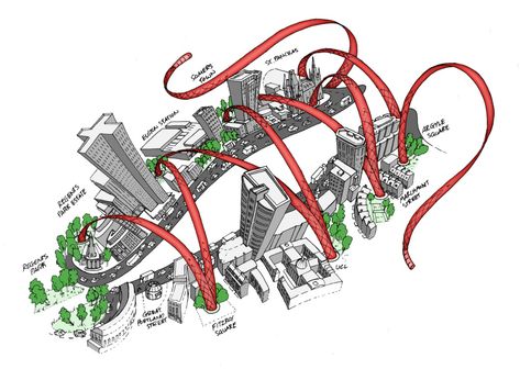 Bartlett School, Bartlett School Of Architecture, Architecture Today, Pocket Park, Project Red, Cycling Route, My Kind Of Town, Public Space, Architecture