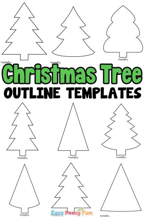 Retirement Themes, Christmas Tree Templates, Christmas Stocking Template, Christmas Tree Outline, Printable Christmas Tree, Printables Ideas, Christmas Tree Silhouette, Christmas Tree Printable, Stick Christmas Tree