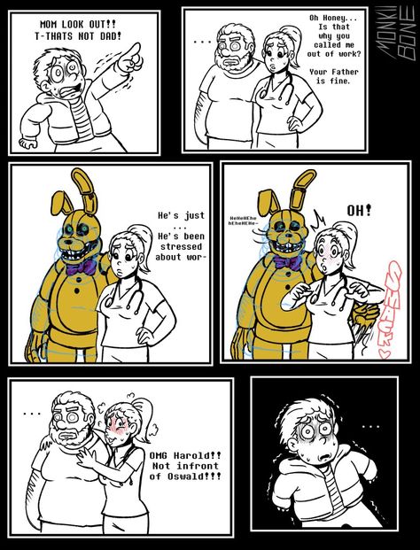 Fnaf Story, Fnaf Book, Indie Game Art, Drawing Cartoon Faces, Animatronic Fnaf, Fnaf Movie, Indie Horror, Fnaf Comics, Fnaf Memes