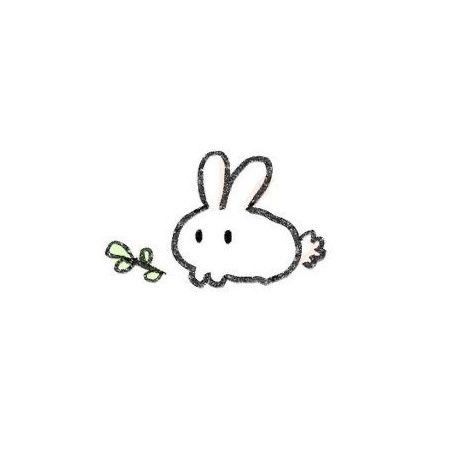 Bunny Easy Draw, Mini Bunny Drawing, Bunny Drawing Cute Easy, Bunny Doodle Aesthetic, Coquette Drawing Ideas Easy, Bunny Drawings Easy, Bunny Illustration Simple, Small Bunny Drawing, Easy Bunny Drawing Simple