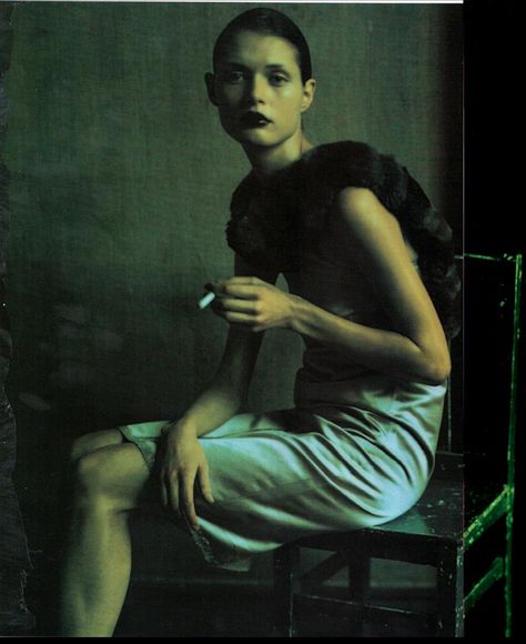 Malgosia Bela by Paolo Roversi Italian Women Style, Malgosia Bela, Catherine Mcneil, Vogue Editorial, Paolo Roversi, Vogue Archive, Vogue Italia, Fashion Portrait, Fashion Images