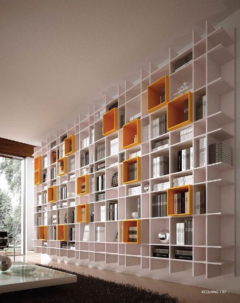 Library Furniture Design, Design Interior Modern, Kirkland Home Decor, Contemporary Living Room Furniture, Interior Design Per La Casa, Bookcase Design, Library Furniture, Shelving Design, Shelves Wall