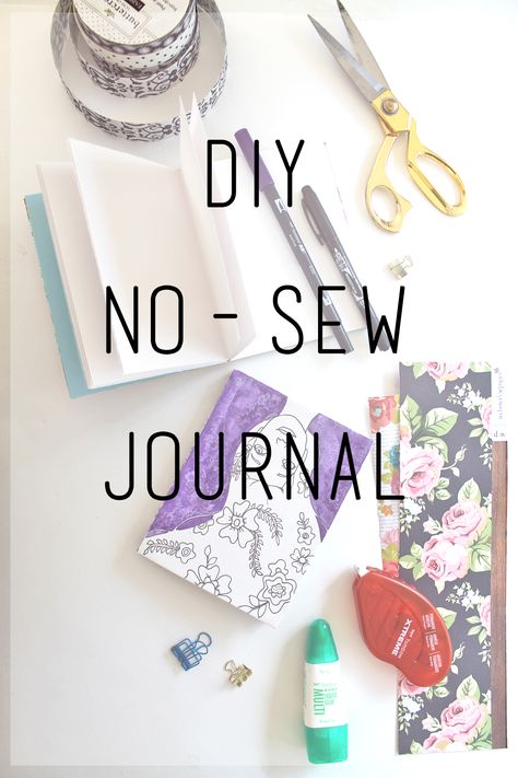 DIY No-Sew Perfect Binding Journal No Sew Book Binding, No Sew Journal, Book Binding Diy Easy Handmade Journals, Cub Scout Crafts, Punk Ideas, Book Building, Homemade Journal, Bullet Journal Work, Scout Crafts