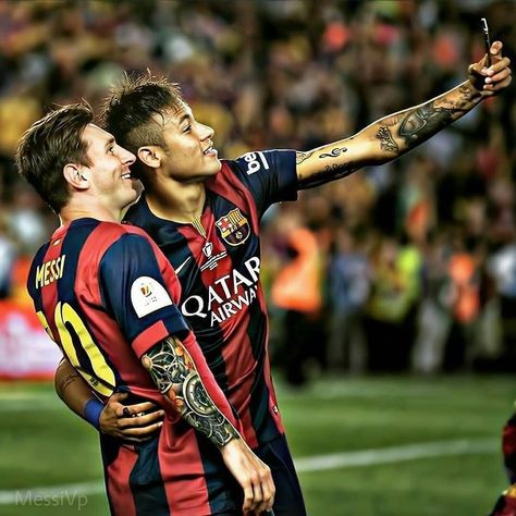 Footballer Wallpaper, Messi Vs Neymar, Neymar Photo, Messi Y Neymar, Messi Fans, Messi Soccer, Messi Vs, Messi Neymar, Messi And Neymar