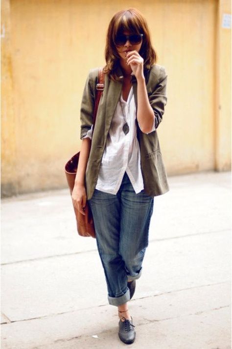 Italy Street Fashion, Look Jean, Mode Jeans, Trendy Swimwear, Mode Casual, Stil Inspiration, Looks Street Style, Tomboy Fashion, Mode Inspiration