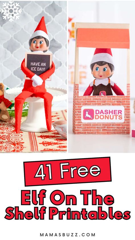 Elf Printables Free Elf On Shelf Notes, Elf Printables Free, Elf On The Shelf Props, Elf On Shelf Printables, Elf On The Shelf Printables, Printable Elf On The Shelf, Elf Printables, Elf Accessories, Elf Notes