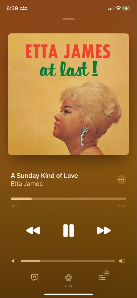 At Last Etta James, Cadillac Records, Etta James, Sunday Kind Of Love, Cant Have You, Youre Mine, Song Time, At Last, Apple Music