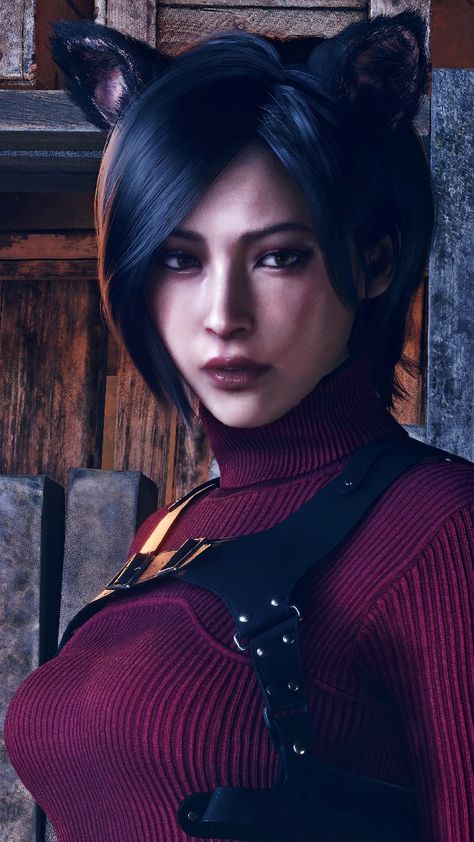 Ada Wong Wallpaper, Resident Evil Video Game, Girly Boss, Ada Resident Evil, Evil Games, Retro Art Prints, Vocaloid Funny, Resident Evil Collection, Resident Evil 4