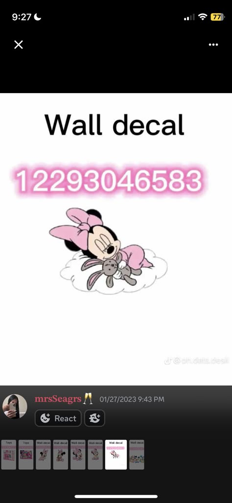 Decals For Walls Bloxburg, Bloxburg Minnie Mouse Room, Bloxburg Disney Princess Decal Codes, Minnie Mouse Codes For Bloxburg, Bloxburg Minnie Mouse Codes, Disney Princess Decals Bloxburg, Bloxburg Minnie Mouse Decals, Princess Decals Bloxburg, Disney Decals Bloxburg