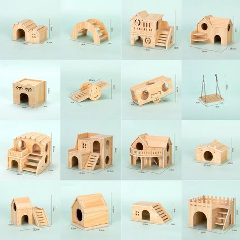 Hamster Things Diy, Diy Hamster House, Kandang Hamster, Space Hamster, Hamster Funny, Diy Hamster Toys, Hamster Sleeping, Hamster Diy Cage, Roborovski Hamster