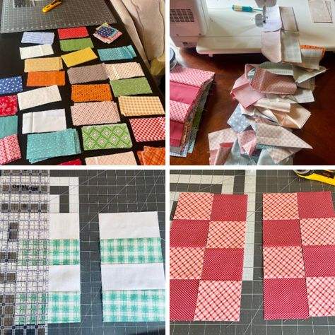 Free Scrappy Quilt Patterns: The Checkerboard Quilt - Sew Nikki Checkerboard Quilt, Quilt Free Pattern, Scrappy Quilt Patterns, Stash Buster, Scrappy Quilt, Quilt Block, Quilt Sewing, Quilt Ideas, 10 Inch