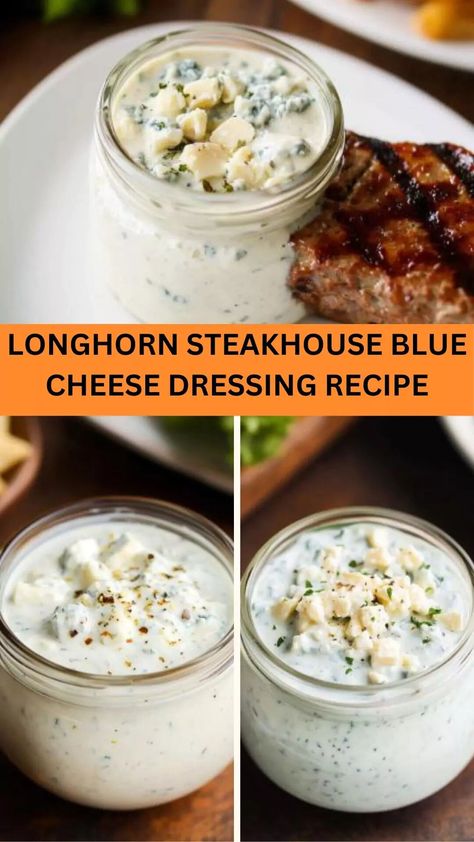 Longhorn Steakhouse Blue Cheese Dressing Recipe – Bite Blaze Balsamic Blue Cheese Dressing, Best Blue Cheese Dressing Recipe, Blue Cheese Vinaigrette Dressing Outback, Restaurant Blue Cheese Dressing, Longhorn Blue Cheese Dressing Recipe, Steakhouse Blue Cheese Dressing, Recipes With Blue Cheese, Blue Cheese Ranch Dressing, Dipping Recipes