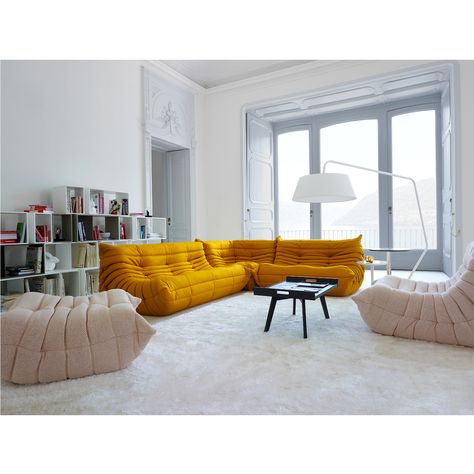 Michel Ducaroy, Fireside Chairs, Togo Sofa, Ligne Roset, Small Sofa, Three Seater Sofa, Contract Furniture, French Furniture, Large Sofa