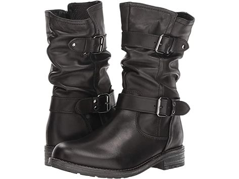 Eric Michael Noelle | Zappos.com Mens Biker Boots, Extra Wide Calf Boots, Motorcycle Boot, Rugged Boots, Rugged Men, Funky Shoes, Black Shoes Women, Wide Calf Boots, Biker Boots