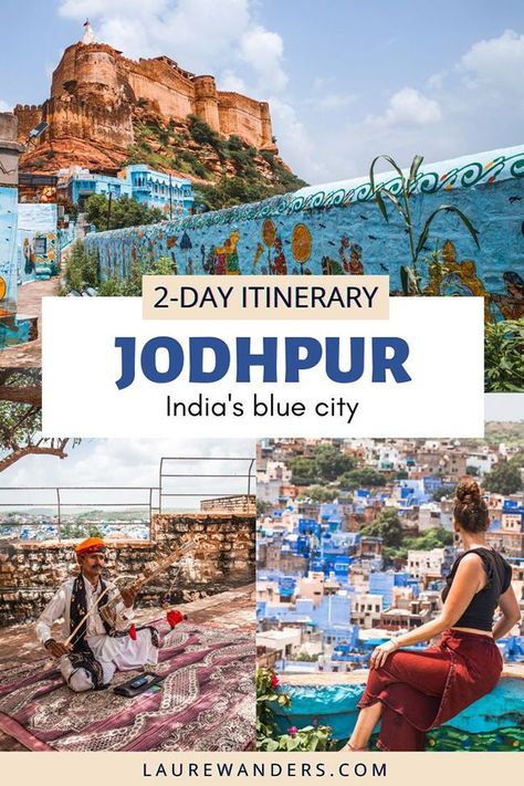 A travel itinerary for Jodhpur, India. This guide includes the best tourist and photography places in the blue city. Rajasthan Trip, Jaipur Travel, Photography Places, Cultural Travel, India Travel Guide, Indian Subcontinent, Perfect Days, Blue City, Travel Spots