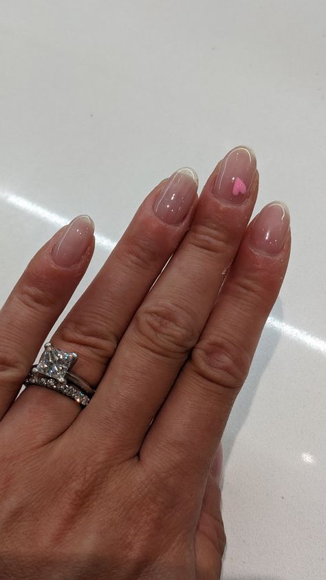 Clear Nail Designs Natural, Simple Natural Nails, Nail Designs Natural, Clear Nail Designs, Nails Beautiful, Girl Nails, School Nails, Nails Simple