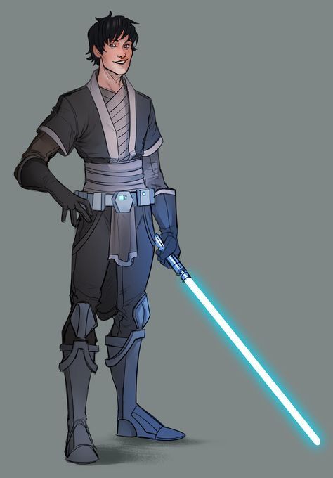 Disfraz Star Wars, Jedi Art, Grey Jedi, Star Wars Light, Star Wars Design, Star Wars Characters Pictures, Star Wars Light Saber, Star Wars Drawings, Star Wars Concept Art