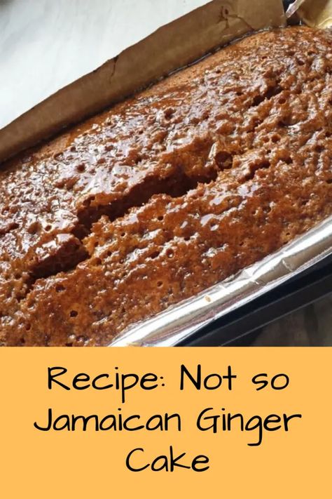 Spiced Rum Cake, Jamaican Ginger Cake, Ginger Cake Recipe, Ginger Cakes, Manchester Food, 12 Tomatoes Recipes, Rock Cake, Rum Recipes, Pickled Ginger