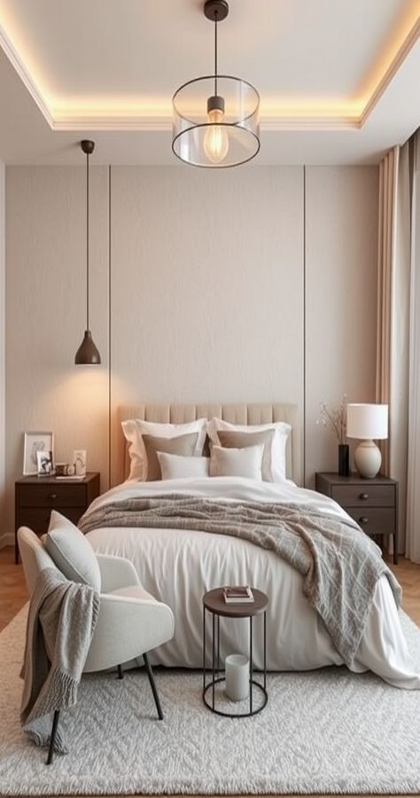 diy and home decoration ideas Low Budget Bedroom Ideas, Budget Bedroom Ideas, Calming Color Schemes, Low Budget Bedroom, Unique Bedding, Budget Bedroom, Sanctuary Bedroom, Unique Beds, Bedroom Decor Ideas