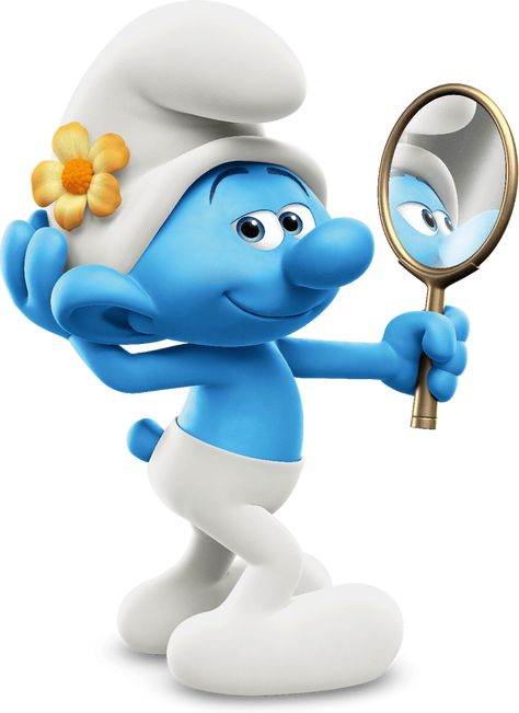 Vanity Smurf, Smurfs Cartoon, Movie Character Ideas, Smurfs Movie, Smurfs Party, The Smurfs 2, Smurf Village, Lost Village, Baby Avengers