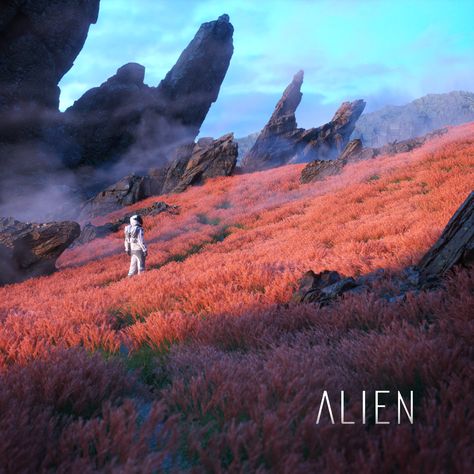 ArtStation - ALIEN , mike heath Disney Fun Facts, Nature, Sci Fi Landscape, Sci Fi Environment, Alien Concept, Landscape Concept, Alien Planet, Alien Concept Art, Alien Worlds