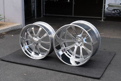 News | Muscle car rims going big! Used Rims For Sale, Challenger Wheels, Muscle Car Rims, Truck Rims And Tires, Black Rims Truck, Ford Truck Models, Chevy Wheels, Custom Wheels Trucks, Aftermarket Rims