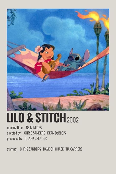 alternative minimalist polaroid poster made by @majaaplb (me) Lilo And Stitch Movie, Foto Muro Collage, ليلو وستيتش, Indie Movie Posters, Stitch Movie, Film Polaroid, Disney Movie Posters, Filmy Vintage, Film Vintage