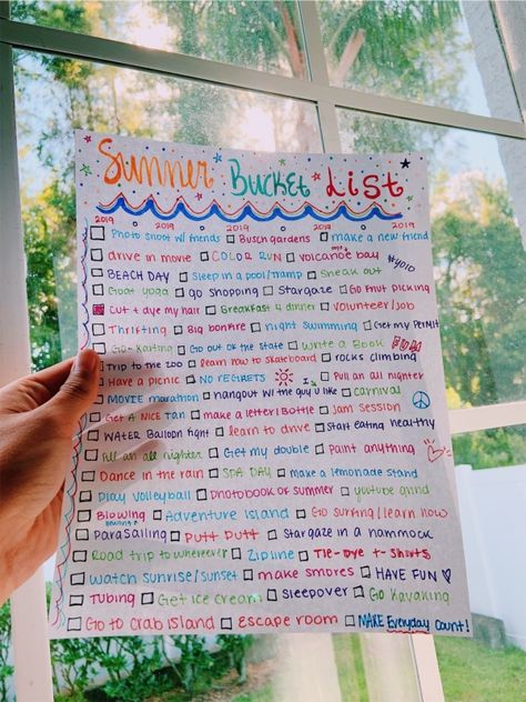 emnamarie Summer Bucket List For Teens, Ultimate Summer Bucket List, Best Friend Bucket List, Bucket List For Teens, Summer Checklist, Summer To Do List, What To Do When Bored, Summer Things, Summer Fun List