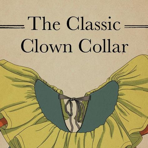 Picnic Palace on Instagram: "I’ve been working so hard on the PDF sewing pattern and instruction booklet for how to make my classic clown collars. Finally, it’s here. Included with a subscription to all paid tiers of my Patreon. I can’t wait to see what you guys make. Love u.  . . . . . . . . #clowncore #crafting #sewing #sewingpattern #cosplay #diy #crafttutorial #sewingtutorial #costumedesign #patterndesigner #patterndrafting #clown #costume #handmade" Clown Jumpsuit Pattern, Jester Sewing Pattern, Clown Collar Pattern, How To Learn To Sew, How To Make A Collar, Diy Collar Pattern, Diy Party Clothes, Diy Clown Collar, Sewing Collars Pattern