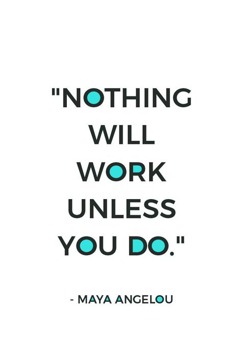 Not happy with your life?  Wish your business or blog was going better? Well, get to work and work it out. Here are 19 motivational quotes, just like this one, that motivate you to get started. Good Quotes, Motiverende Quotes, Wellness Quotes, Work Motivation, Not Happy, Advice Quotes, Motivational Quotes For Success, Work Quotes, Work It