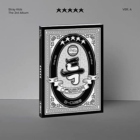 VER. A, VER. B, VER. C After a groundbreaking year with two consecutive Billboard 200 #1 albums, Stray Kids is back with a brand-new release, 5-STAR. 5-STAR is available in three versions: VER. A, VER. B, and VER. C. All versions contain: Photobook (unique to each ver), CD (unique to each ver), Photocards (random 2 of 24), OOTD Mini Poster (random 1 of 8), Sticker Set (2 sheets), Cartoon Postcard, B-Cut Film Mini Photobook (random 1 of 3), Folded Poster (unique to each ver). International Retail New Cds, Pop Albums, Kids Labels, Artists For Kids, Thriller Books, Album Book, Cd Album, Album Design, Album Photo