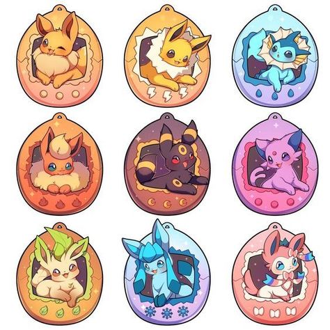 Eevee evolution littel game Evoluzioni Eevee, Evee Evolution, Pokemon Tattoos, Pokemon World, Cute Pokemon Art, Eevee Cute, Evolution Art, Eevee Evolution, Pokemon Eevee Evolutions