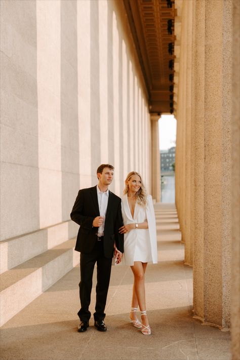 engagement photos at the parthenon | nashville, tennessee, classy engagement photos, engagement photo outfits, modern engagement photos Parthenon Nashville, The Parthenon, Engagement Photos Fall, Engagement Photo Outfits, Fall Engagement, Nashville Tennessee, The Gray, Round Up, Nashville Tn