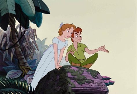 . Peter Pan 1953, Peter Pan Neverland, Peter Pan Disney, Peter And Wendy, Peter Pan And Tinkerbell, Images Disney, Film Disney, Old Disney, Pinturas Disney