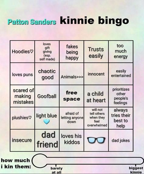 Patton Sanders Kinnie Bingo (Sanders Sides) Patton Sanders, Kinnie Bingo, Mr. Hyde, Jekyll And Mr Hyde, Love Puns, Sanders Sides, Thomas Sanders, Sander Sides, Feeling Down